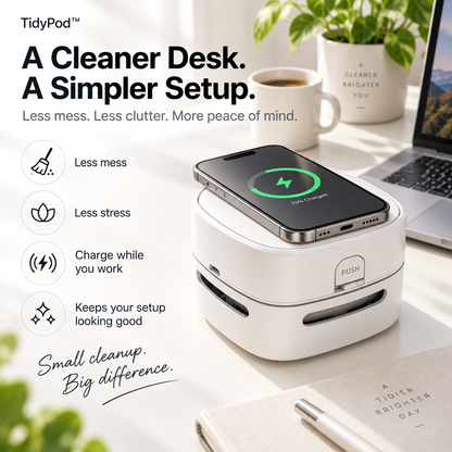 For Messes Too Small for the Vacuum.