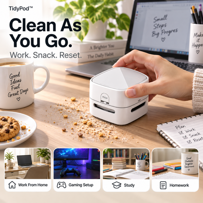 For Messes Too Small for the Vacuum.